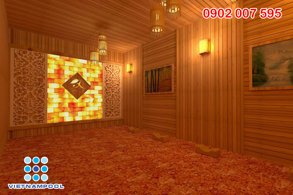 Phòng xông hơi đá muối VNP 04