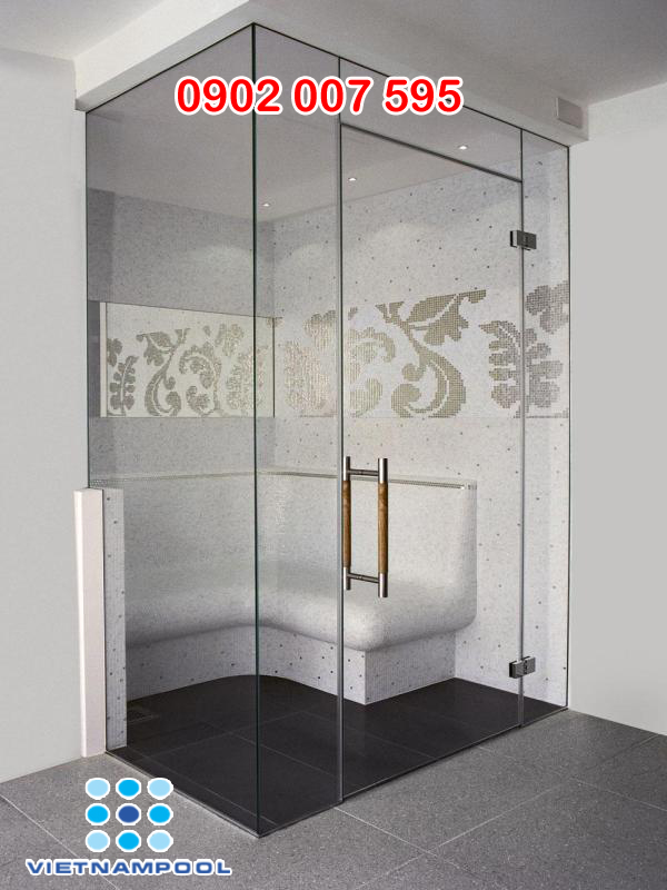 Phòng xông hơi ướt xây ốp SB 03