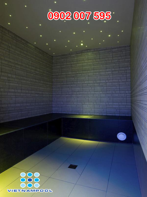 Phòng xông hơi ướt xây ốp SB 02