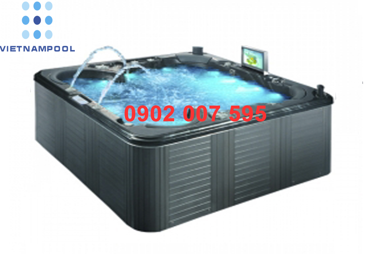 Bồn sục massage đa năng Spa 6 người VNP01