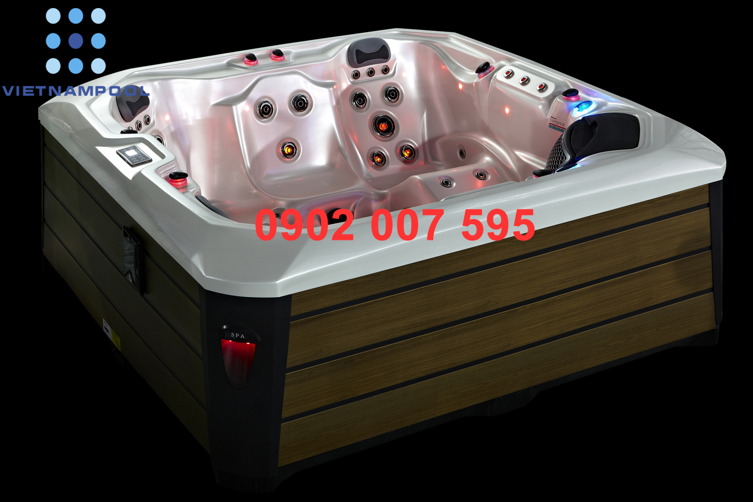 Bồn sục massage đa năng Sunrans chất lượng cao bồn tắm nóng