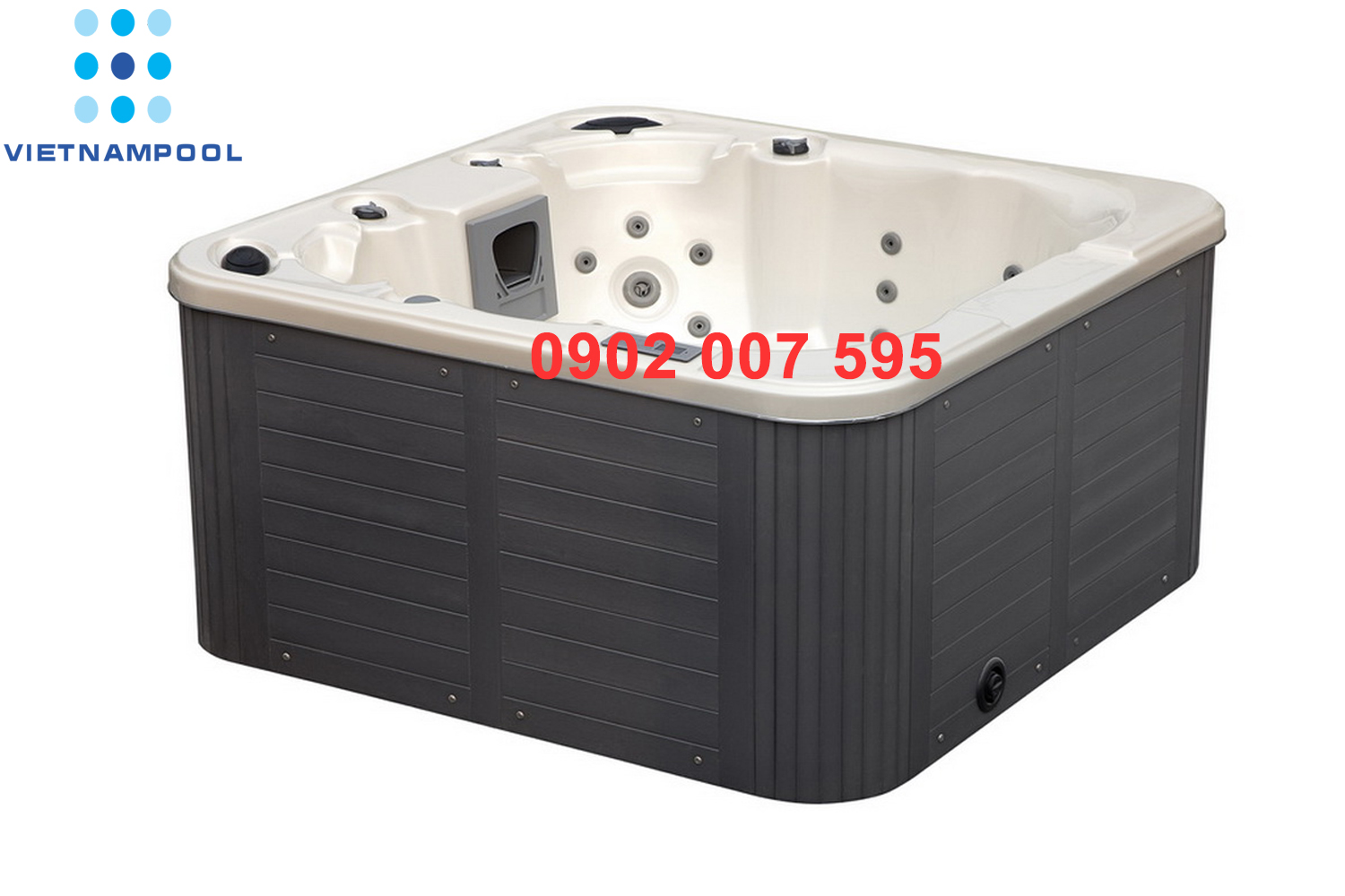 Bồn sục đa năng massage bồn tắm xoáy