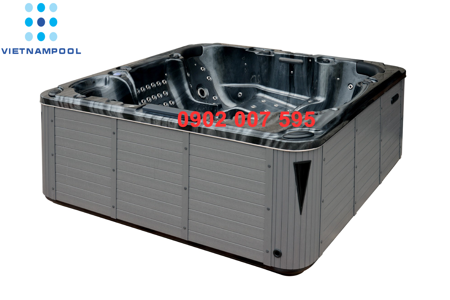 Bồn sục đa năng massage Sunrans bồn tắm xoáy nước nóng