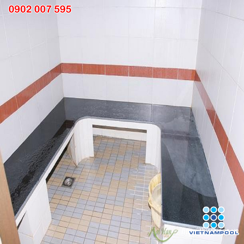 Phòng xông hơi ướt xây VNP 02