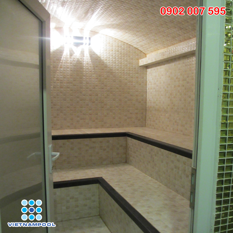 Phòng xông hơi ướt xây VNP 04