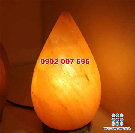 Đèn đá muối hình giọt nước