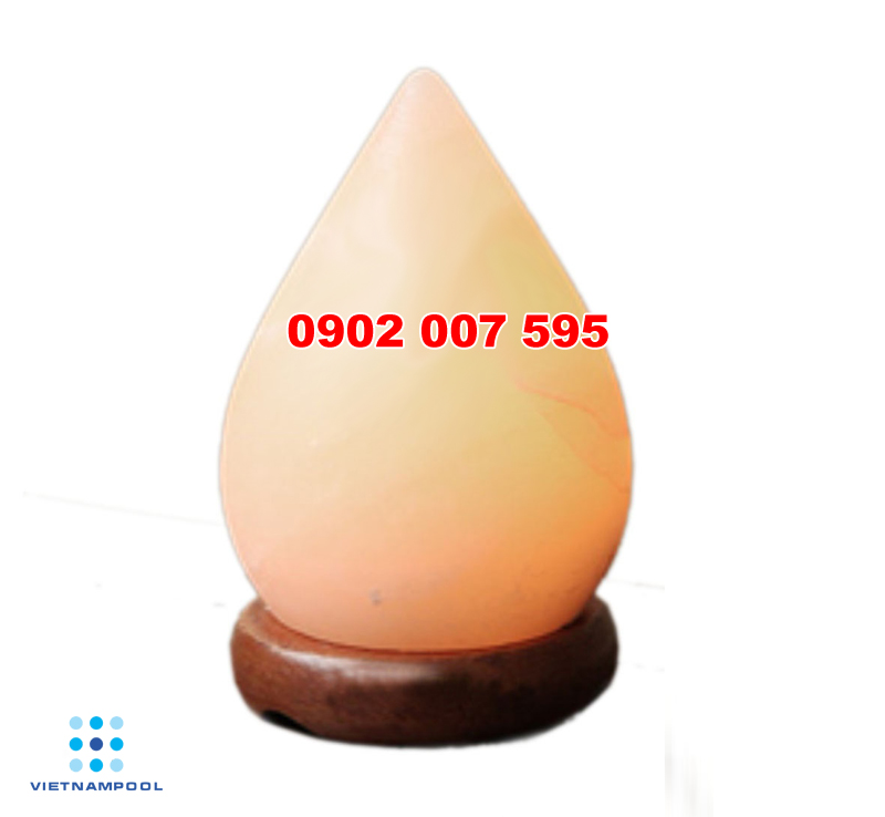 Đèn đá muối hình giọt nước