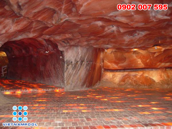 Cối đá muối massage chân