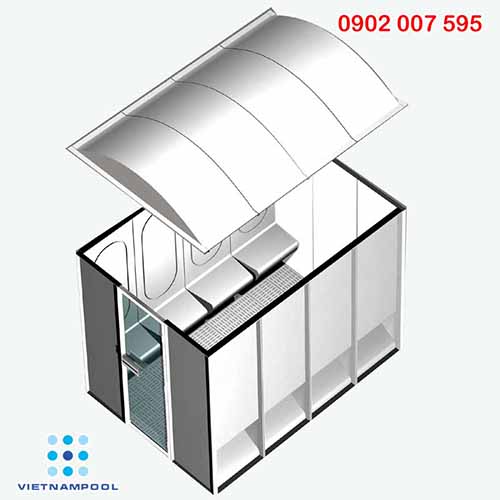 Phòng xông hơi ARCYLIC 03